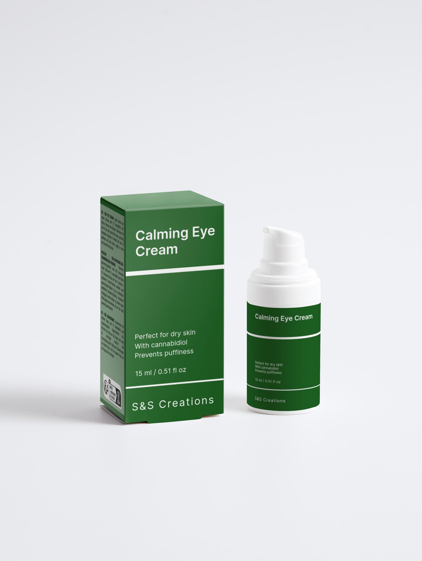 Calming Eye Cream – Beruhigende Augenpflege mit CBD & Hyaluron